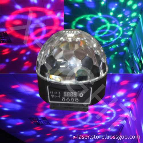 Five Color Auto Voice-Contrl +DMX Magic Ball Light for Holiday Party